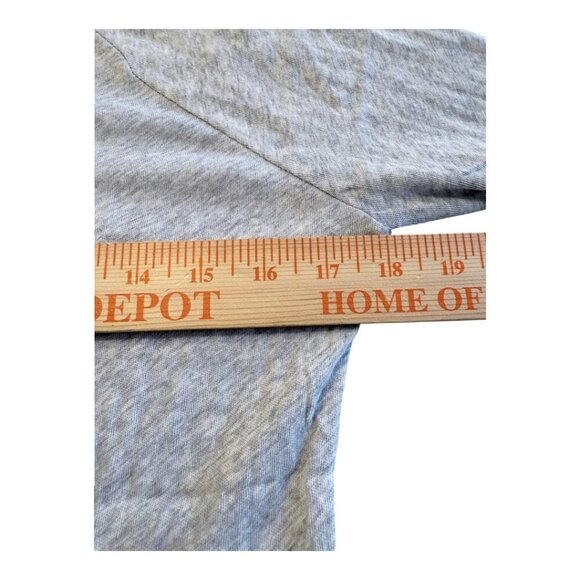 Chaser Long Sleeve Grey Tee Shirt Size Medium - Picture 6 of 9